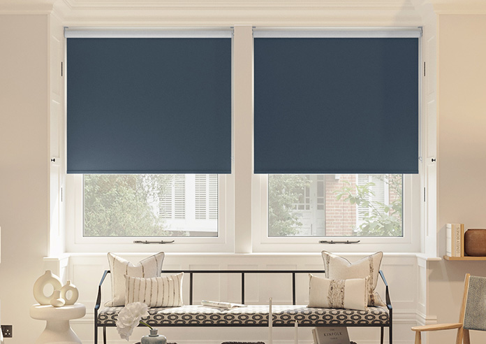 Rimini (Blackout), Navy - Twist&Fit Roller Blind - Image 3